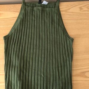 Green tank top